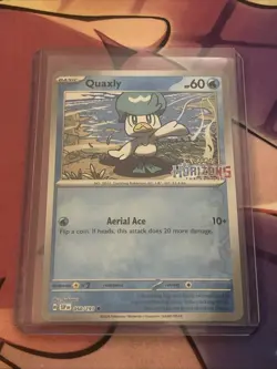 Quaxly 050/191 Pokemon Scarlet Violet Surging Sparks Reverse Holo Horizons Stamp - Image 1