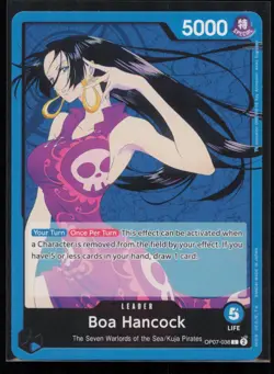 Boa Hancock (038) OP07-038 One Piece 500 Years in the Future Leader Near Mint - Image 1