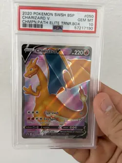 Charizard V SWSH050 SWSH: Sword & Shield Promo Cards Holo - Image 1