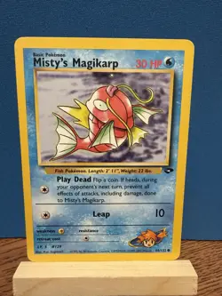 Pokemon TCG Misty’s Magikarp 88/132 Gym Challenge Unlimited WOTC Card - Image 1