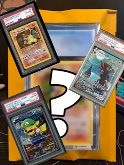 Pokemon Mystery Pack 💎 PSA CGC GRADED SLAB + 10 cards 🔥 - Image 1