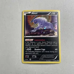 Pokemon TCG 2016 XY Black Star Promo Cosmos Holo Card -- Absol XY178 - Image 1