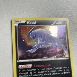 Pokemon TCG 2016 XY Black Star Promo Cosmos Holo Card -- Absol XY178 - Image 3