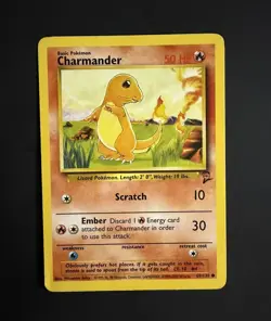 Charmander 69/130 Base Set 2 Pokemon Card - Image 1