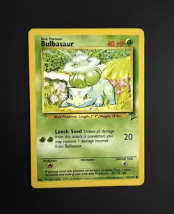 Bulbasaur 67/130 Base Set 2 Pokemon Card - Image 1