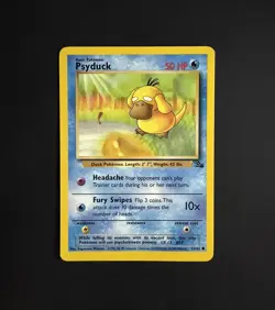 Psyduck 53/62 Fossil Pokemon Card - Image 1