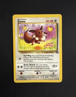Eevee 51/64 Jungle Pokemon Card - Image 1