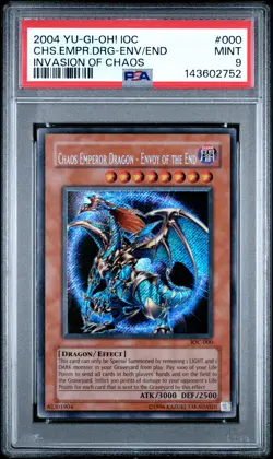 2004 #000 CHAOS EMPEROR DRAGON - ENVOY OF THE END PSA 9 - Image 1