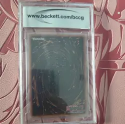 Yugioh Tri-Horned Dragon LOB-000 BCCG Graded 10 Mint - Image 4