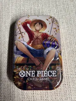 1- New & Sealed! One Piece Card Game Tin Pack Set Volume 2- - Image 1