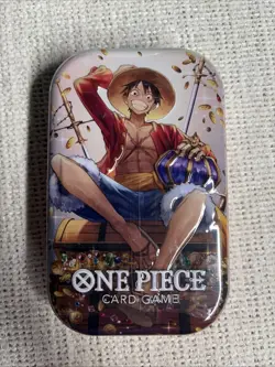 1- New & Sealed! One Piece Card Game Tin Pack Set Volume 2- - Image 4