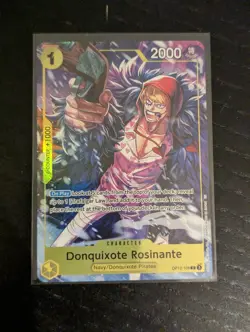 One Piece Card Game Donquixote Rosinante OP12-108 Alternate Art Rare English - Image 1