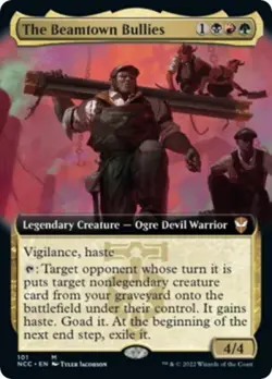 The Beamtown Bullies (Extended Art) -Foil Near Mint MTG - Image 1