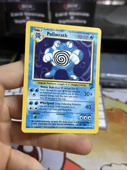 Poliwrath 15/130 Base Set 2 2000 Holo Rare WOTC Pokemon Card TCG - Image 5
