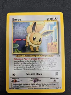 Eevee Neo Discovery 38/75 Uncommon Regular Unlimited Pokemon Card - Image 1