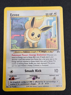 Eevee Neo Discovery 38/75 Uncommon Regular Unlimited Pokemon Card - Image 1