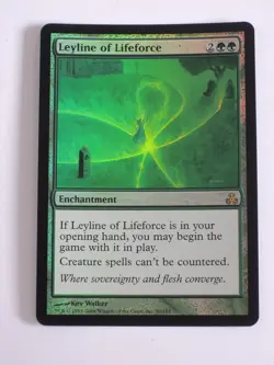 MtG - FOIL - Leyline of Lifeforce - Guildpact - (GPT) - NM - Image 1
