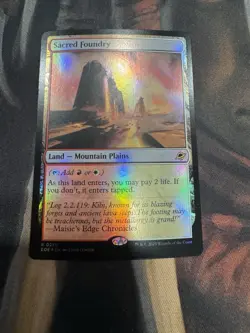 Sacred Foundry Edge of Eternities Foil - Image 1