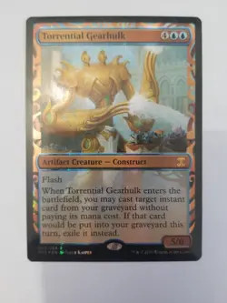 MTG Torrential Gearhulk Masterpiece Foil Invention NM - Image 1
