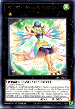 Lyrilusc - Assembled Nightingale - LED8-EN045 - NM/VLP - Rare - 1st ed - Yugioh - Image 1