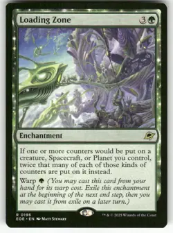 LOADING ZONE #196 (RARE) MTG EDGE OF ETERNITIES - Image 1