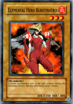 Elemental Hero Burstinatrix - YuGiOh! - DP1-EN002 - Unlimited - Image 1