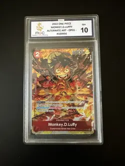 One Piece TCG Monkey D Luffy OP01-024 Alt Art Mgc 10 - Image 1