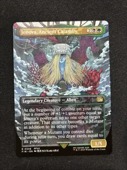 MTG - Jenova, Ancient Calamity (Borderless) Final Fantasy - Image 1