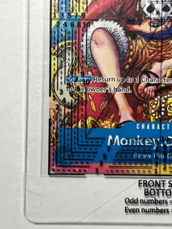 Monkey.D.Luffy (2nd Anniversary Stamped Promo) P-043 - One Piece TCG - English - Image 5