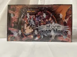 World of Warcraft TCG Blood of the Gladiators Booster Box NEW FACTORY SEALED - Image 1