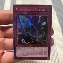 Phantom Knights' Fog Blade Quarter Century Secret Rare Card RA04-EN264 - Image 1