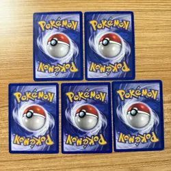 Pokemon TCG Base Set Rare Card Lot - Image 2