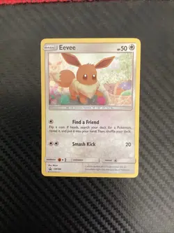 Eevee - SM184 - Pokemon Sun & Moon Promo Holo Rare Card TCG 2019 - NM - Image 1
