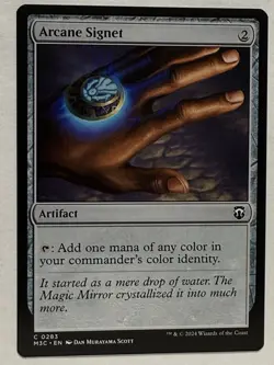 NM Arcane Signet, MGT, Modern Horizons 3, Magic the Gathering, 283 - Image 1