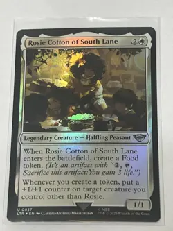 Rosie Cotton of South Lane (FOIL) The Lord of the Rings MTG Magic Legendary 0027 - Image 1