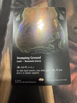 Stomping Ground (Borderless) Edge of Eternities foil - Image 1