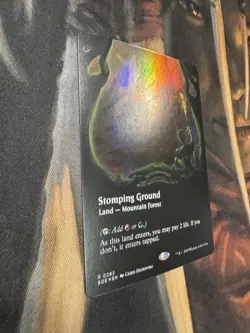 Stomping Ground (Borderless) Edge of Eternities foil - Image 2