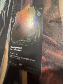 Stomping Ground (Borderless) Edge of Eternities foil - Image 3