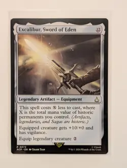 Magic: The Gathering MTG Assassin's Creed #72 Excalibur, Sword of Eden - Image 1