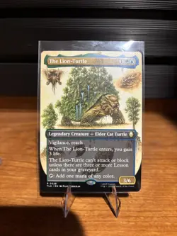 Mtg. The Lion-Turtle. Borderless. Avatar: The Last Airbender. Pack Fresh - Image 1