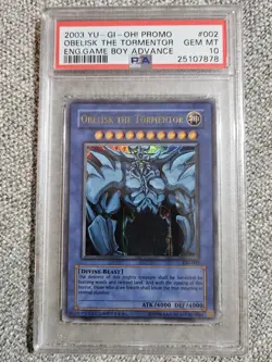Yugioh 2003 Obelisk Tormentor + Slifer Sky Dragon + Winged Dragon of Ra GBI UR - Image 2