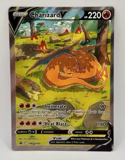 Charizard V SWSH260 SWSH: Sword & Shield Promo Cards Holo Pokemon Card - Image 1