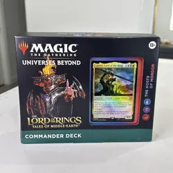 Magic the Gathering Commander Deck Hosts Of Mordor Lord of The Rings Trading - Image 1