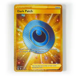 Pokemon - Dark Patch - 216/196 - SWSH Lost Origin - Gold Secret Rare Card - Image 1