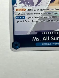 Ms. All Sunday OP01-079 Romance Dawn Foil One Piece Card Game - Image 4