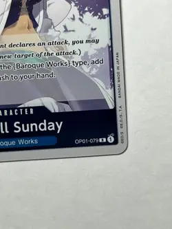 Ms. All Sunday OP01-079 Romance Dawn Foil One Piece Card Game - Image 5