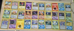 Pokemon cards Base set 2 bundle WOTC 1999-2000 vintage cards x 30 cards - Image 2