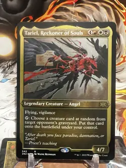 MTG | Tariel, Reckoner of Souls [Double Masters 2022] ✨FOIL Etched✨ - Image 1