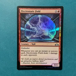 MTG NM: Electrostatic Field (Holo/Foil) Guilds of Ravnica (GRN) 097/259, English - Image 1