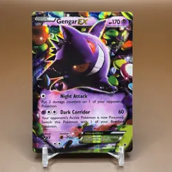 Pokemon TCG Gengar EX 34/119 XY - Phantom Forces Holo MP - Image 1